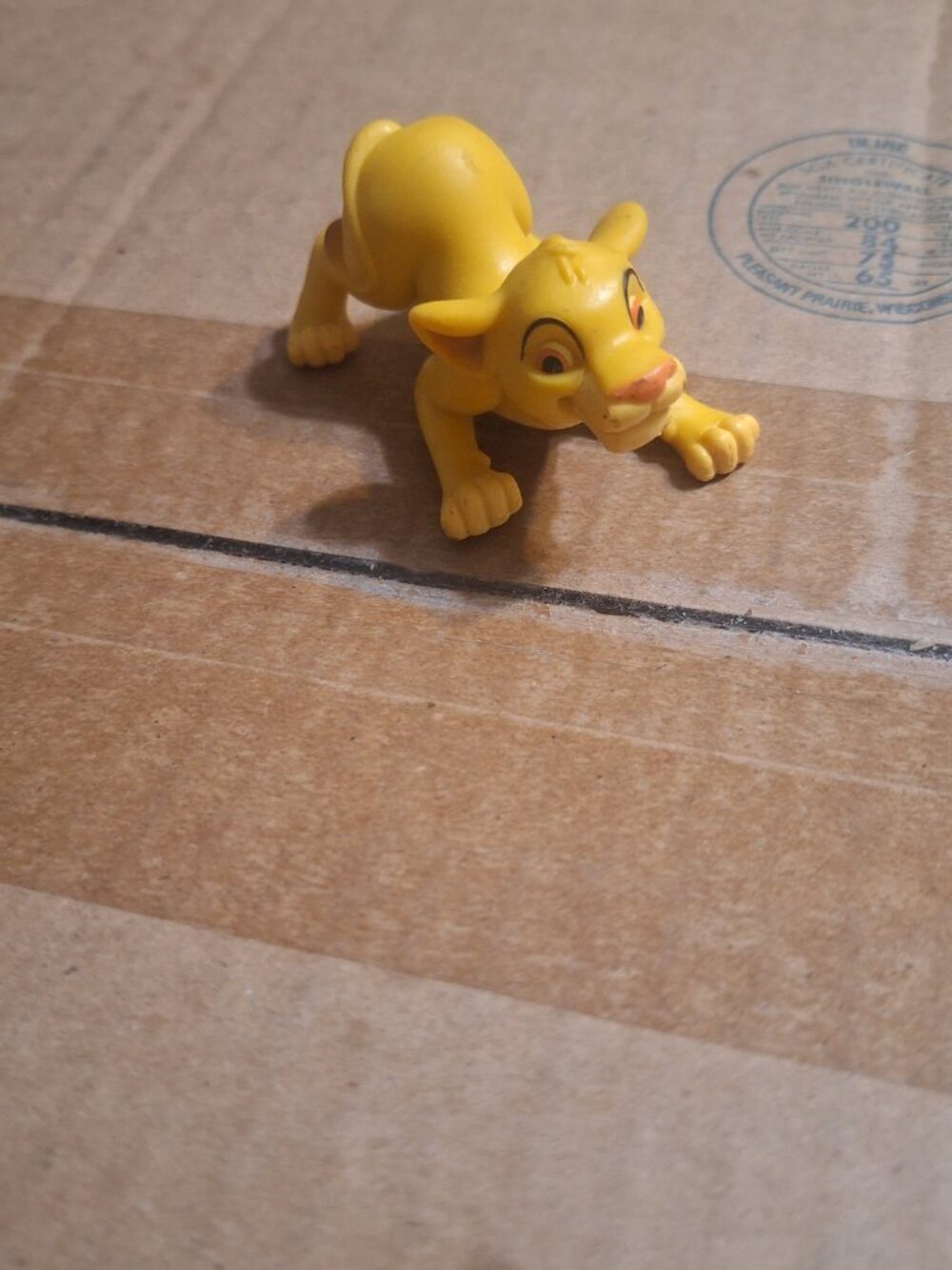 simba Lion King McDonald's Toy